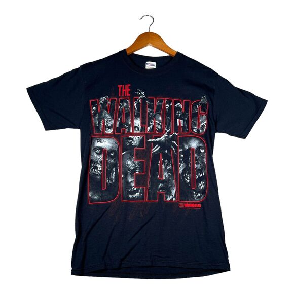 The Walking Dead Walkers Inside AMC Series T Shirt Zombies Cult Men's Black S - Picture 1 of 3